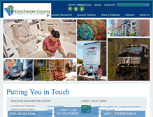 Tablet Screenshot of dorchesterforbusiness.com